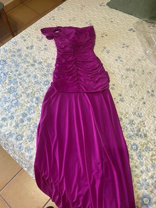 Vestido fiesta/graduación buganvilla