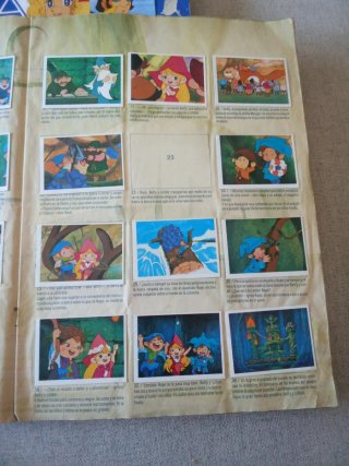 Album de Cromos Belfy y Lillibit.AÑOS 80.
