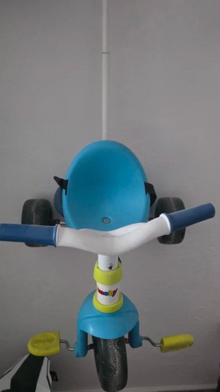 Triciclo Smoby Azul