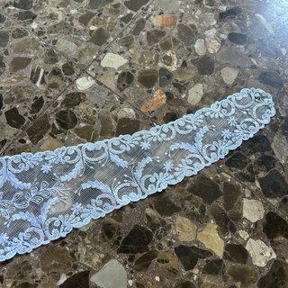 Peinador Fallera Blanco lentejuela Plata