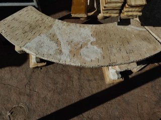 Conjunto mesa piedra