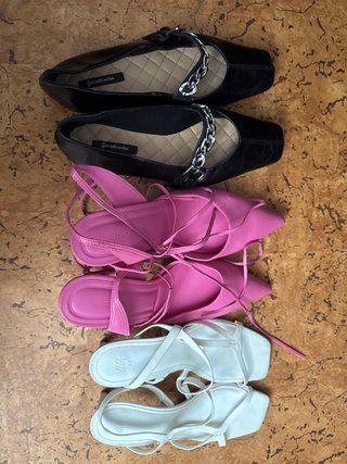 Sandalias Stradivarius y H&M Talla 37