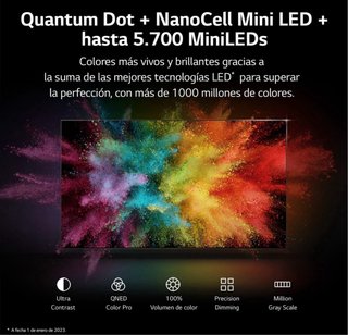 LG 55QNED86 MiniLED GARANTIA 3 AÑOS