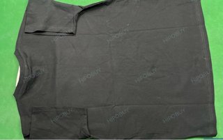 Camiseta Ami Paris Negra Logo Corazón Talla L