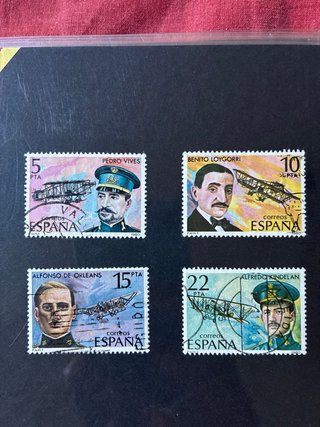 Sellos España Trenes 1982 (3 uds)