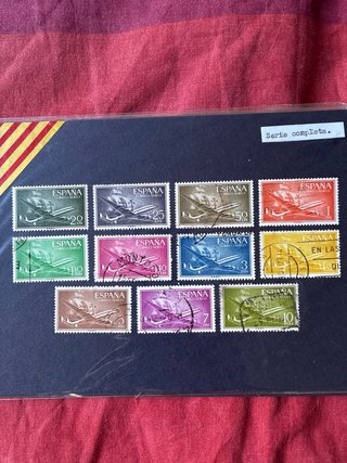 Sellos España Trenes 1982 (3 uds)