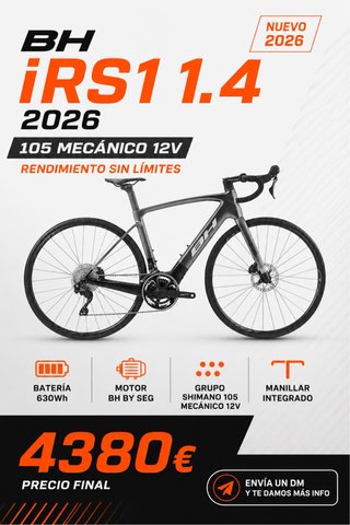 BH iRS1 1.4 - Bicicleta de carretera 2026