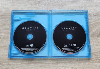 Gravity 3D Película Blu Ray