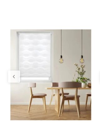 Lote 2 Estores Enrollables Blancos