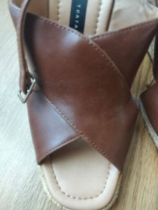 Cuñas Zara Marrones