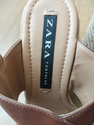 Cuñas Zara Marrones