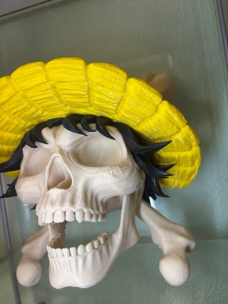 Figura Calavera Luffy One Piece Impresión 3D