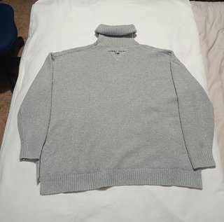Jersey Cuello Vuelto Tommy Jeans Gris – Talla M