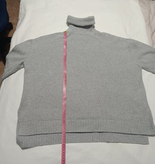 Jersey Cuello Vuelto Tommy Jeans Gris – Talla M