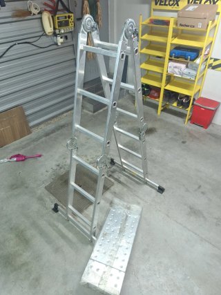 Escalera Multifunción Andamio, Recta y Tijera
