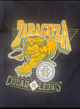 Camiseta Zaragoza Ciudad de Leones Talla L