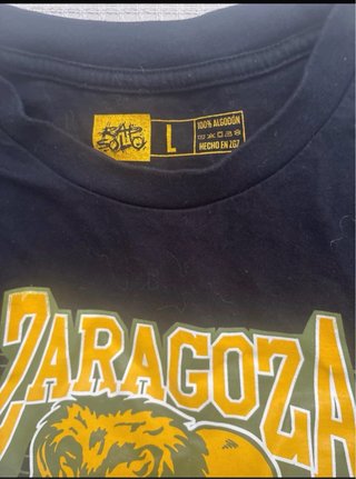Camiseta Zaragoza Ciudad de Leones Talla L