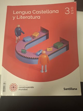 Libro lengua y literatura castellana 3 ESO