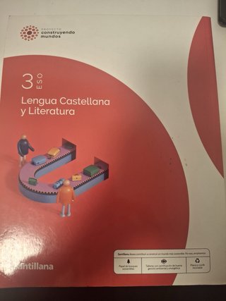 Libro lengua y literatura castellana 3 ESO