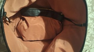 Bolso Lonbali Patrón Geométrico Rosa Marrón Beige
