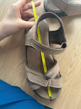 Sandalias Panama Jack Cuero Beige/Marrón