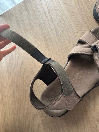 Sandalias Panama Jack Cuero Beige/Marrón