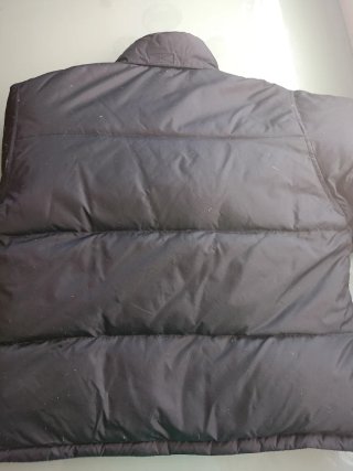 Chaquetón reversible plumífero negro