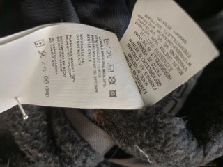 Chaquetón reversible plumífero negro