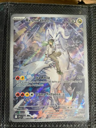 Carta Pokémon Reshiram de N 167/159