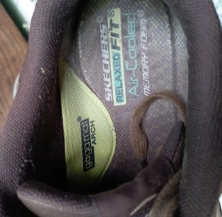 Zapatillas Skechers Piel Marrón Talla 44