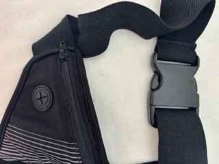 Riñonera deportiva Boomerang negra