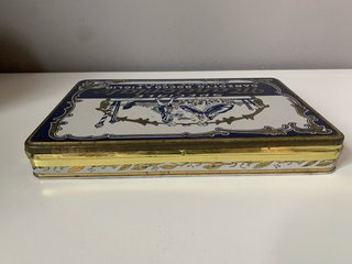Scatola in Latta Mandorlato Garzotto Vintage