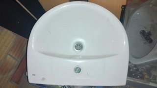 WC completo marca roca. Lavabo y pie marca roca