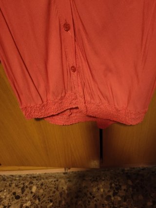 Camiseta Verano Mujer Roja Talla Única