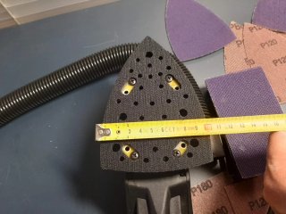 LIJADORA PROFESIONAL BASE TRIANGULAR + RECTANGULAR