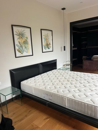 Cama matrimonio Olivieri piel ymesas noche regalo