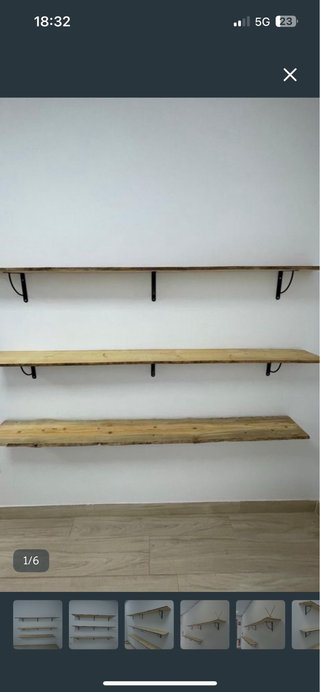 Tabla de madera rústica