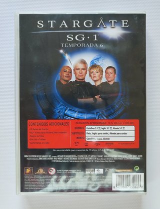 DVD Stargate SG-1 Sexta Temporada Completa