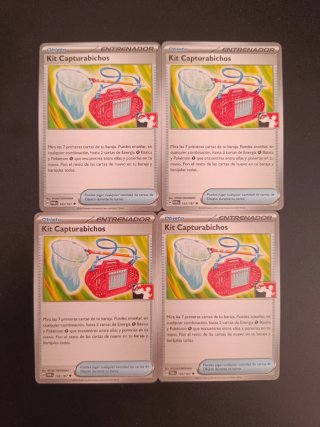 Kit Capturabichos Pokemon TCG 143/167
