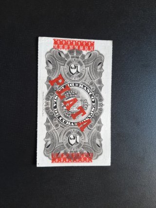 BILLETE 5 PESOS DE 1896 DEL BANCO ESPAÑOL DE CUBA