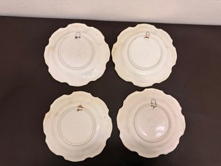 Set 4 Piatti Vintage Le Quattro Stagioni