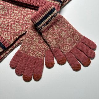 Conjunto bufanda, gorro y guantes mujer