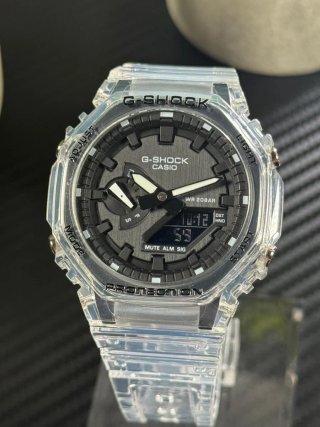 G-Shock Transparente Negro