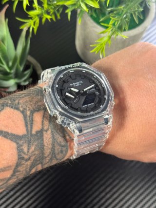 G-Shock Transparente Negro
