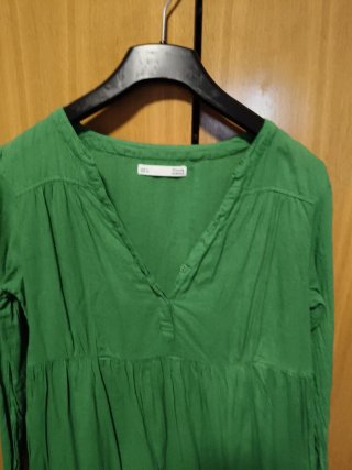 Vestido verde mujer