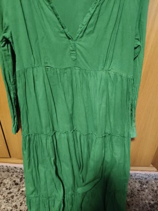 Vestido verde mujer