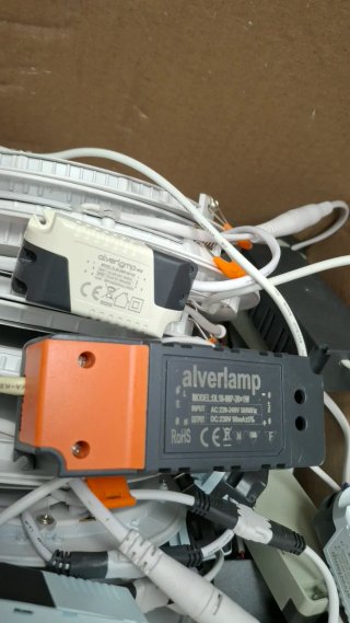 Lámparas LED Redondas Blancas