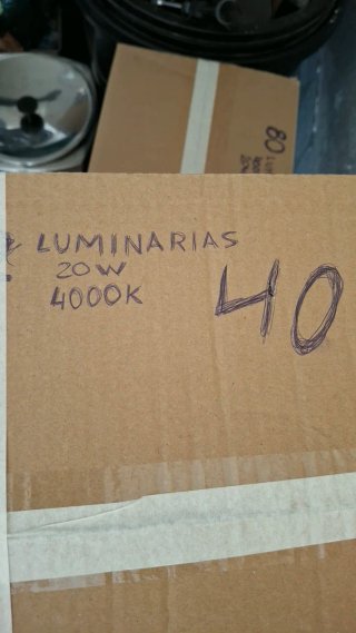 Lámparas LED Redondas Blancas