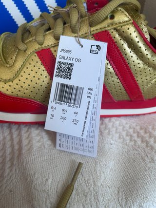 Zapatillas Adidas Galaxy OG Oro/Rojo