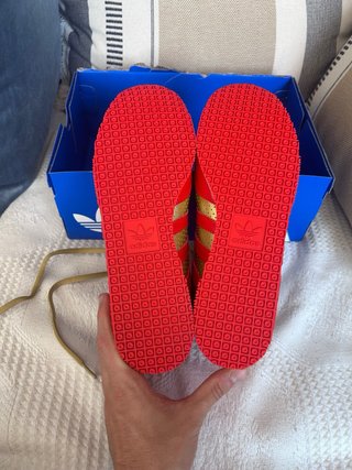 Zapatillas Adidas Galaxy OG Oro/Rojo
